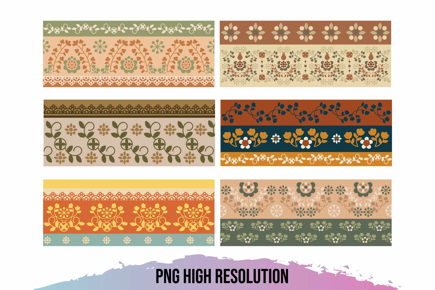 Vintage Seamless Strip Set product image 1
