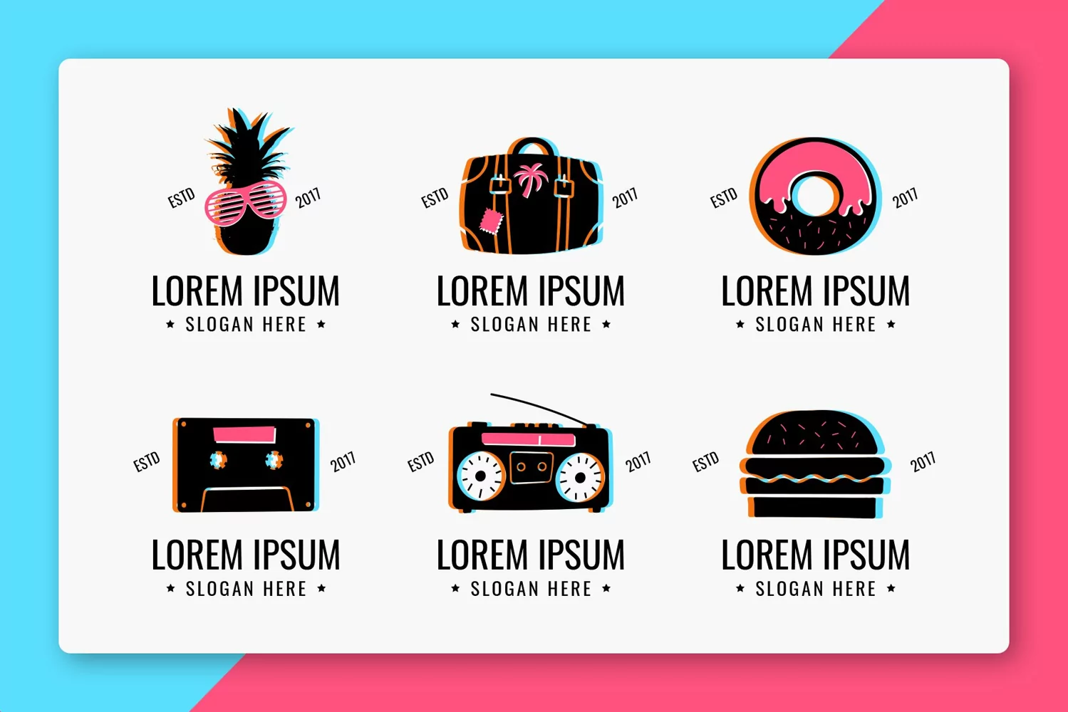 Vintage Style Logo Illustrations product image 1