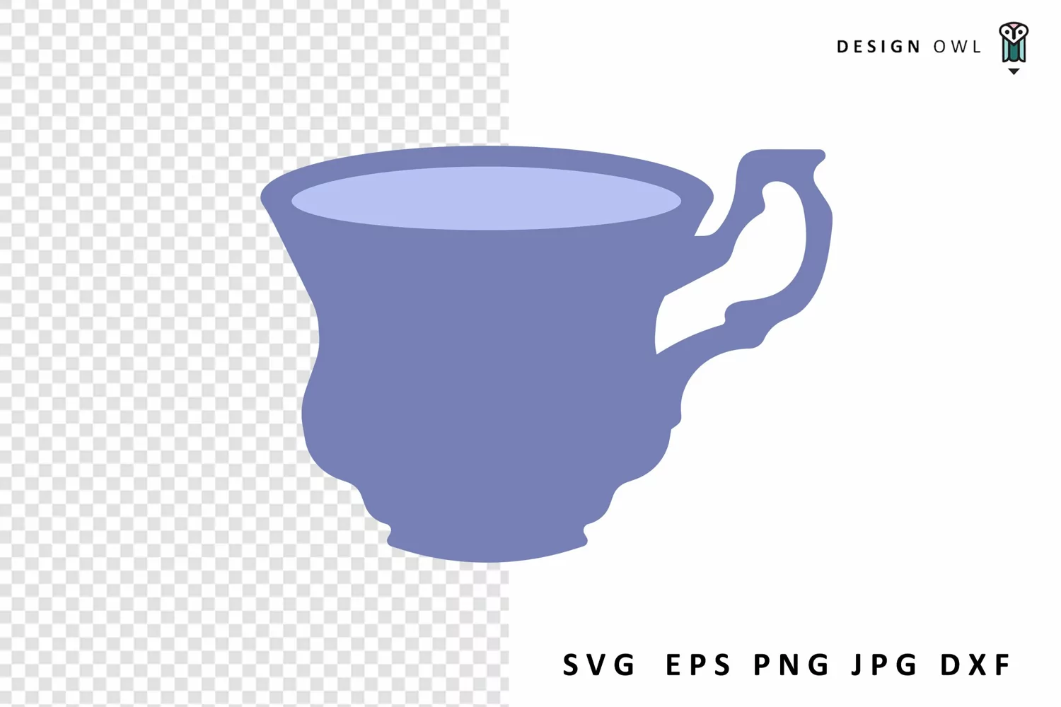 teacup svg for cricut and silhouette