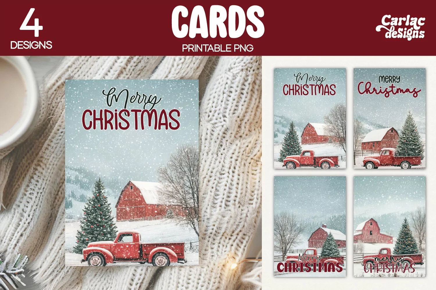 vintage truck cards