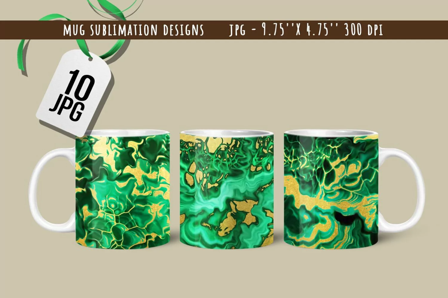 Malachite Mug Design product image 1