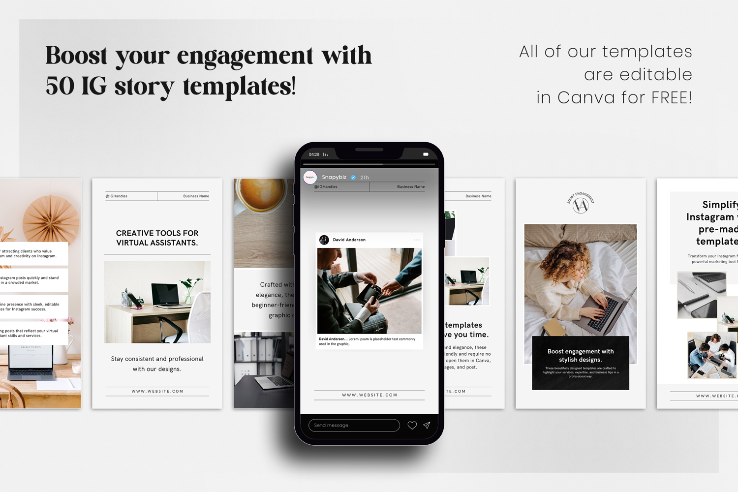 Virtual Assistant Instagram Story product image 1