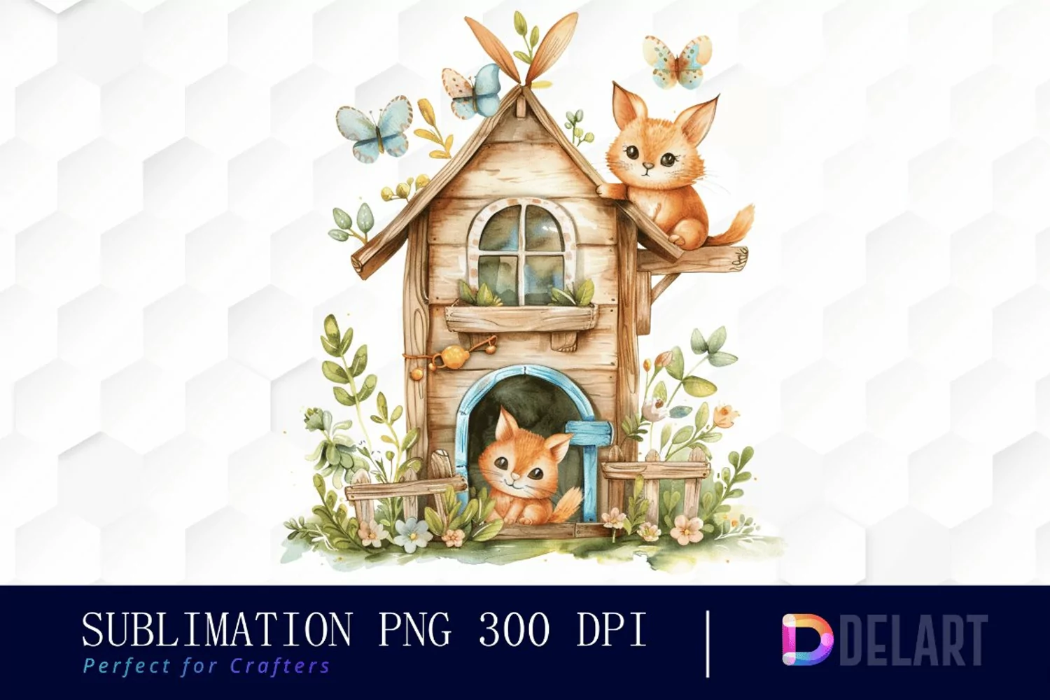 Animal House Graphics Clipart product image 1