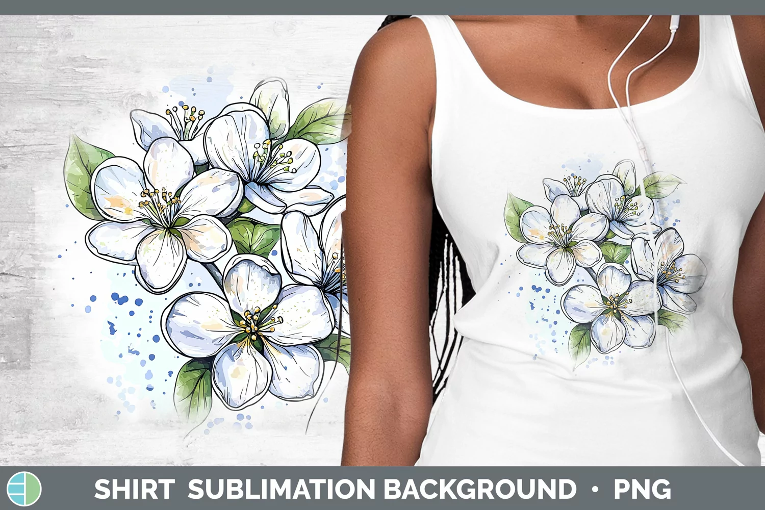 GorgeousWatercolor Shirt design.