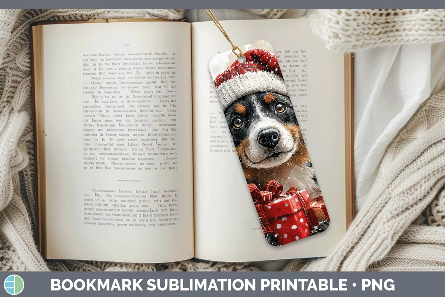 GorgeousWatercolor Bookmark design.