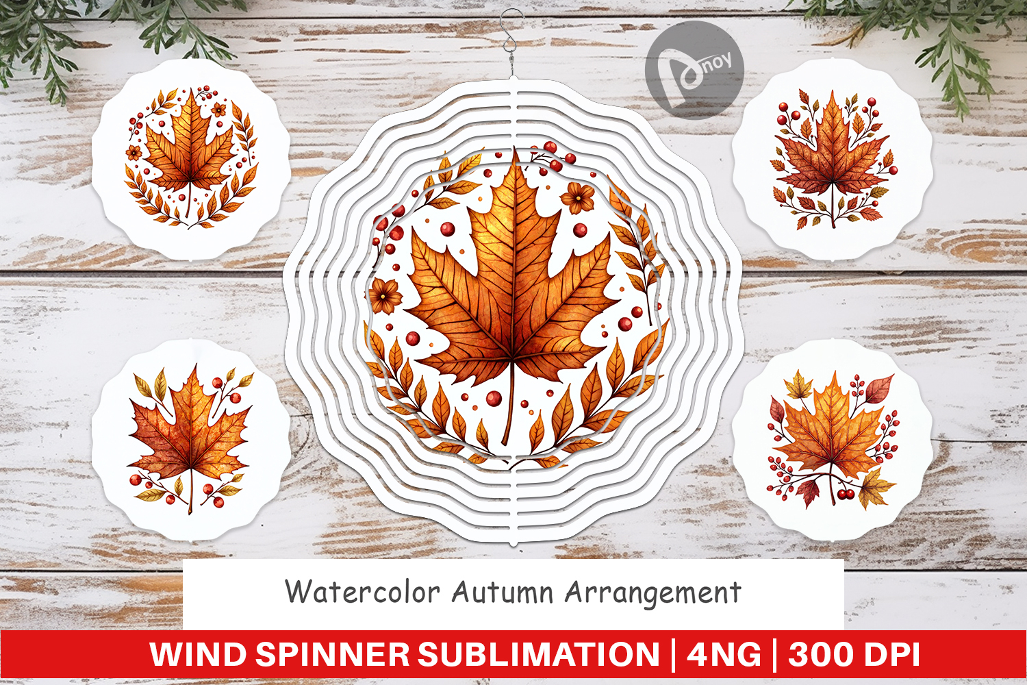 Autumn Arrangement Wind Spinner product image 1