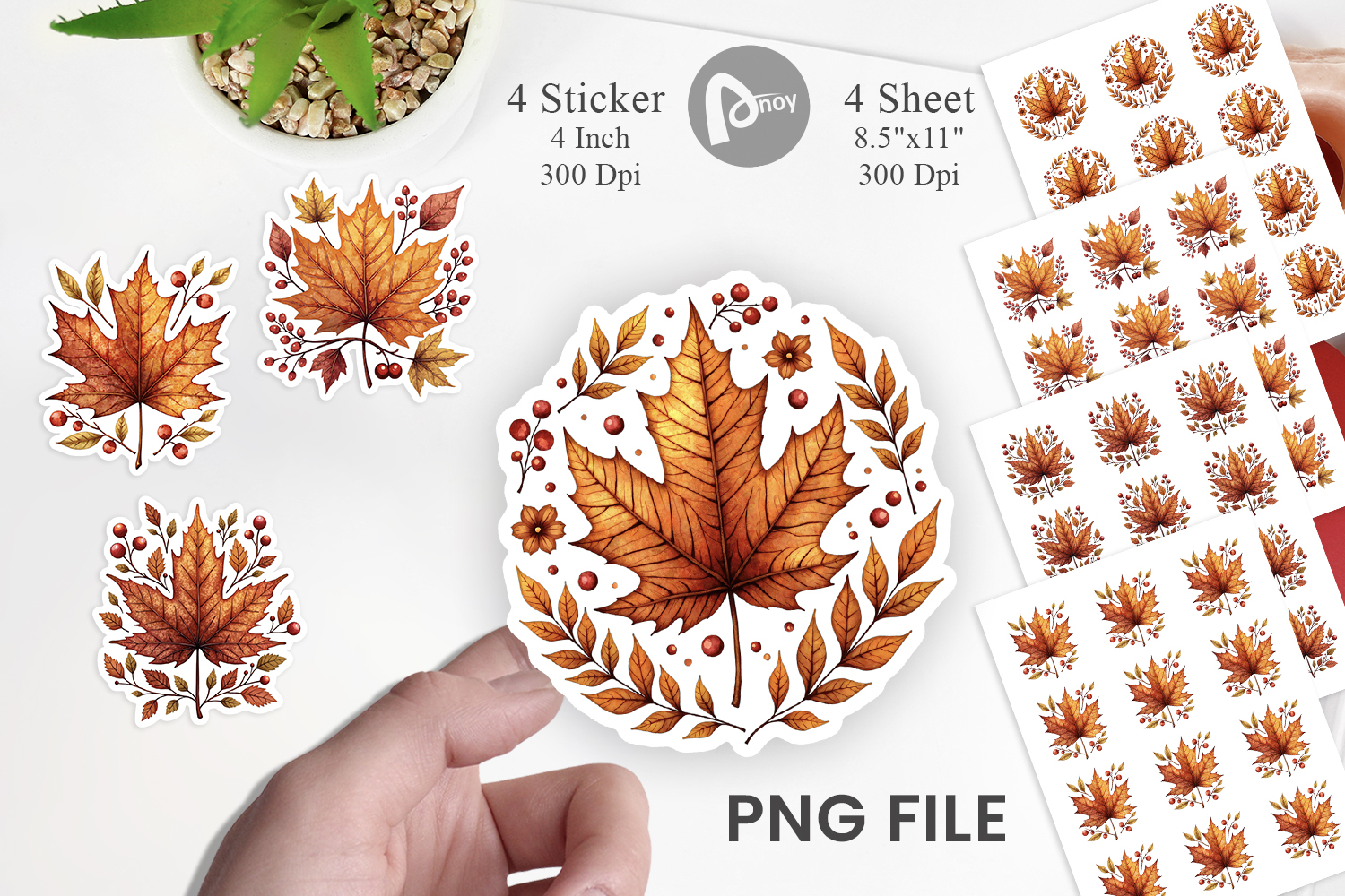 Autumn Arrangement Sticker product image 1