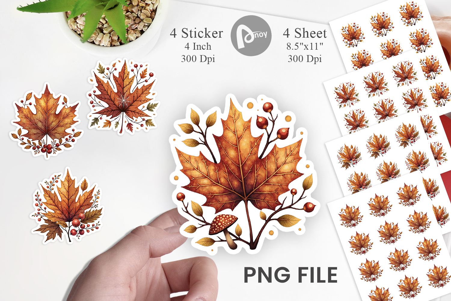 Autumn Arrangement Sticker product image 1