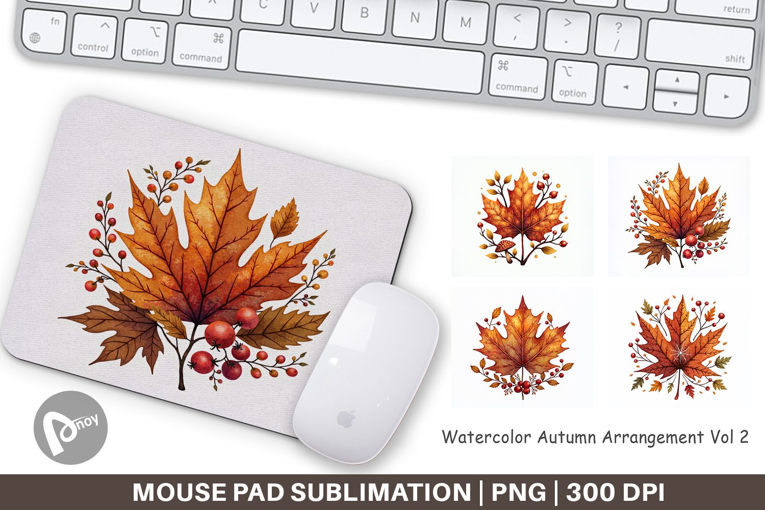 Autumn Arrangement Mouse Pad product image 1