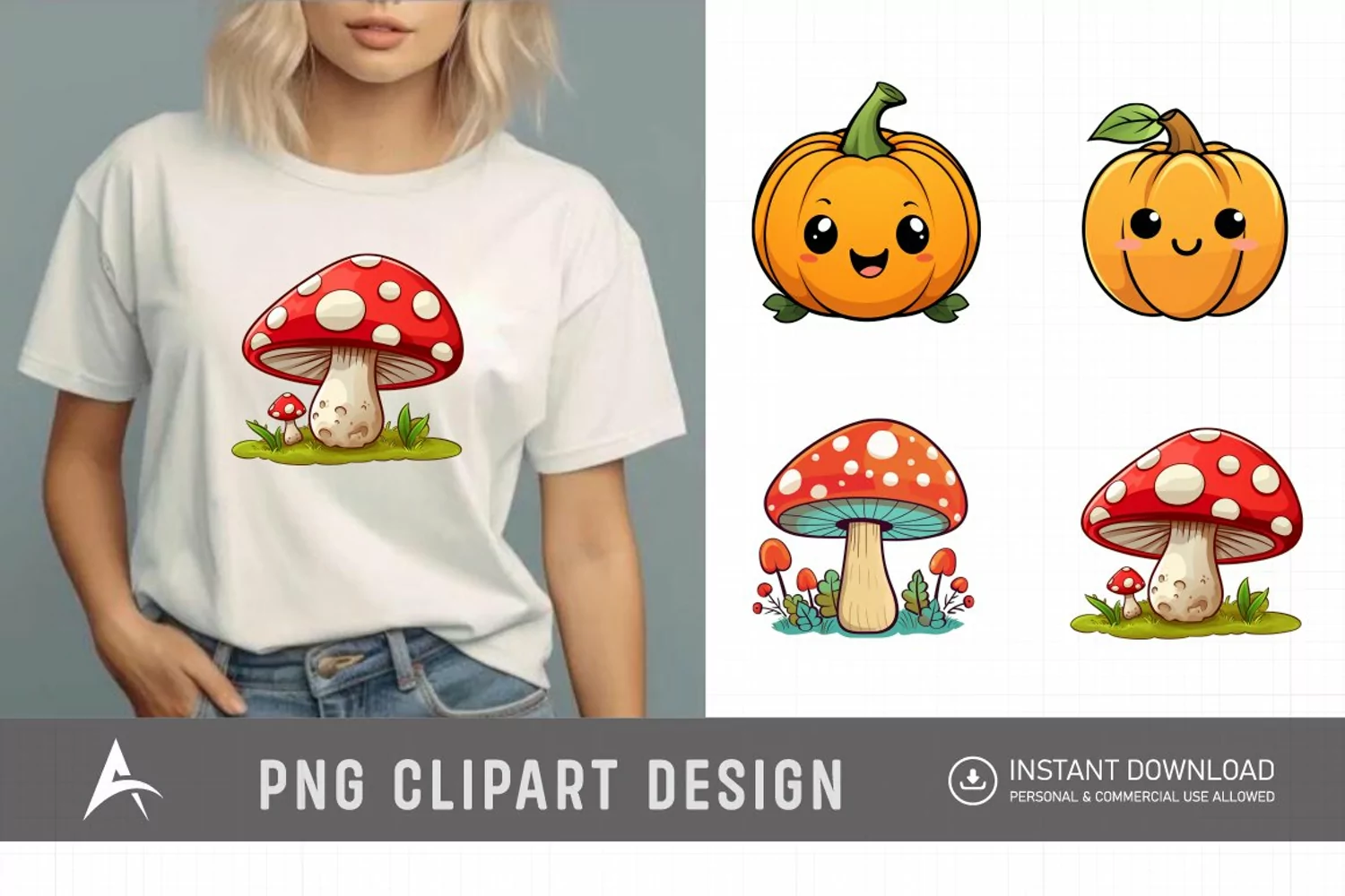 Watercolor Autumn Clipart product image 1