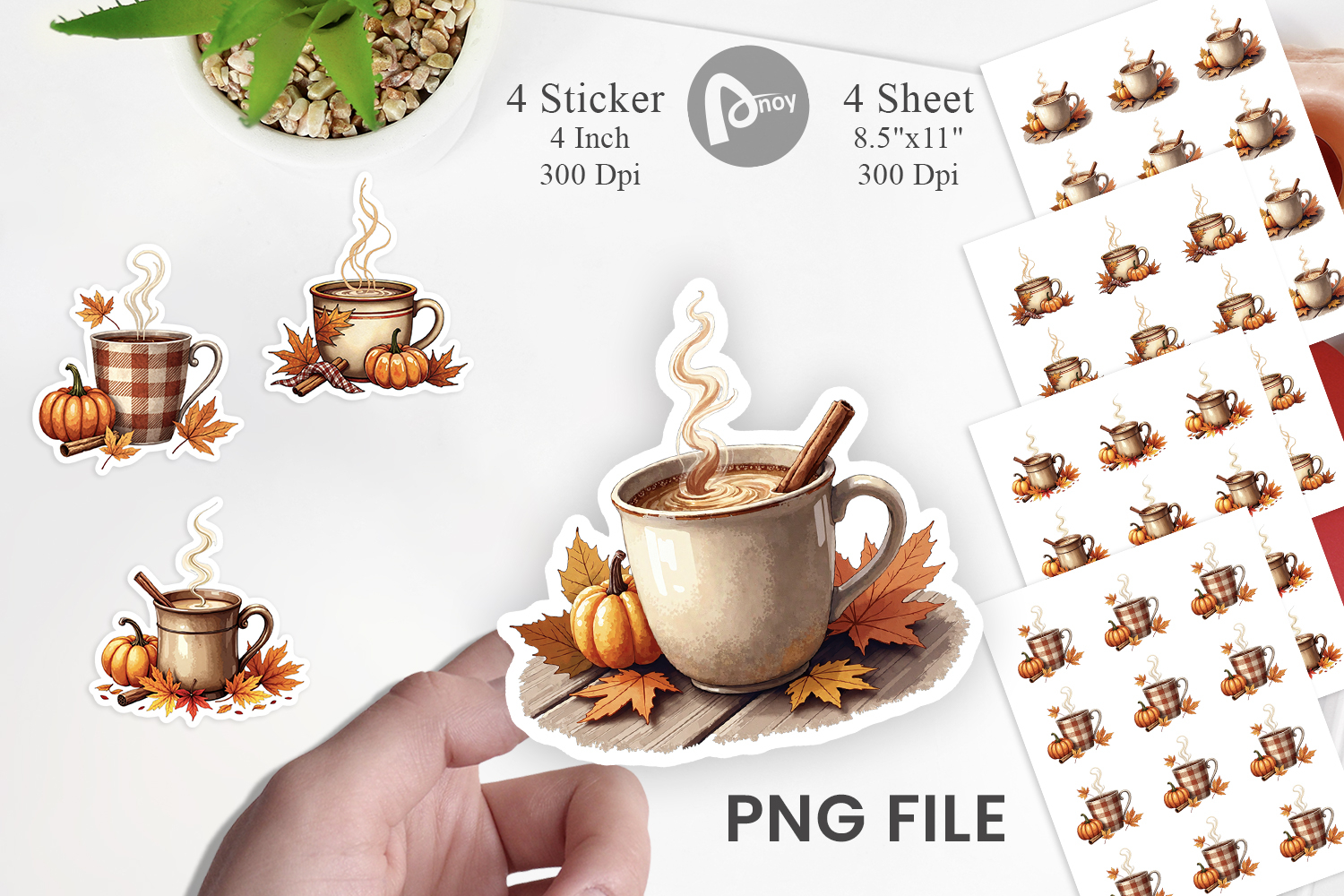 Autumn Mug Sticker product image 1