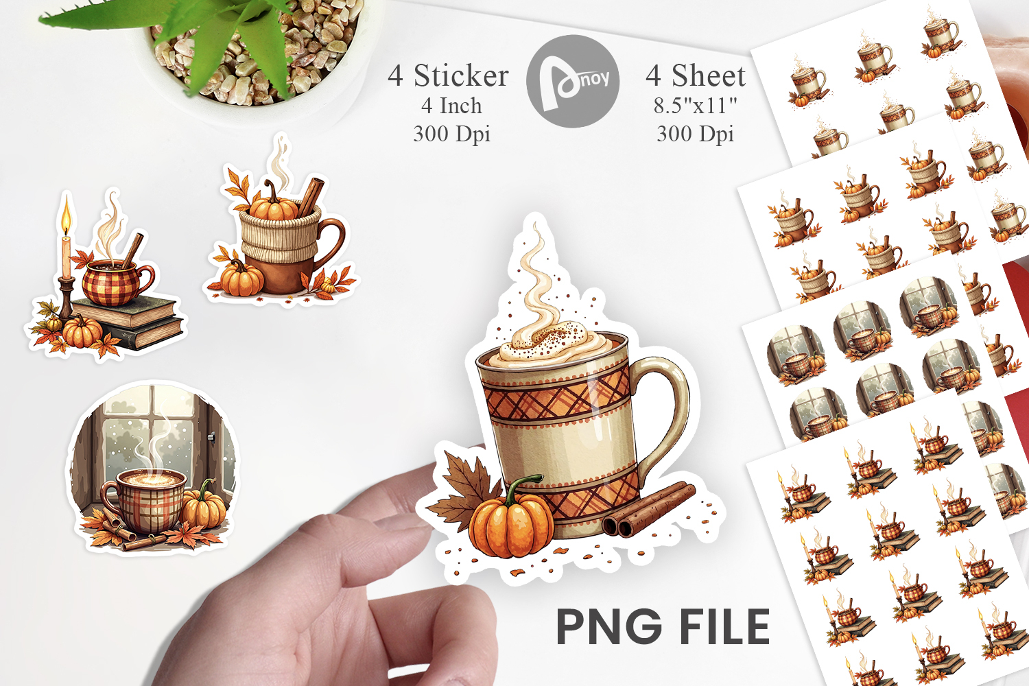 Autumn Mug Sticker product image 1