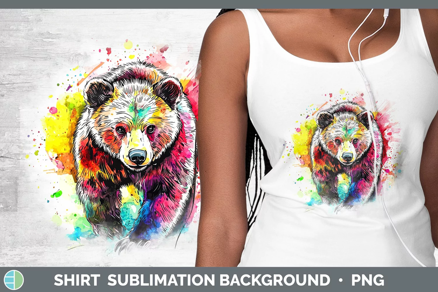 GorgeousWatercolor Shirt design.