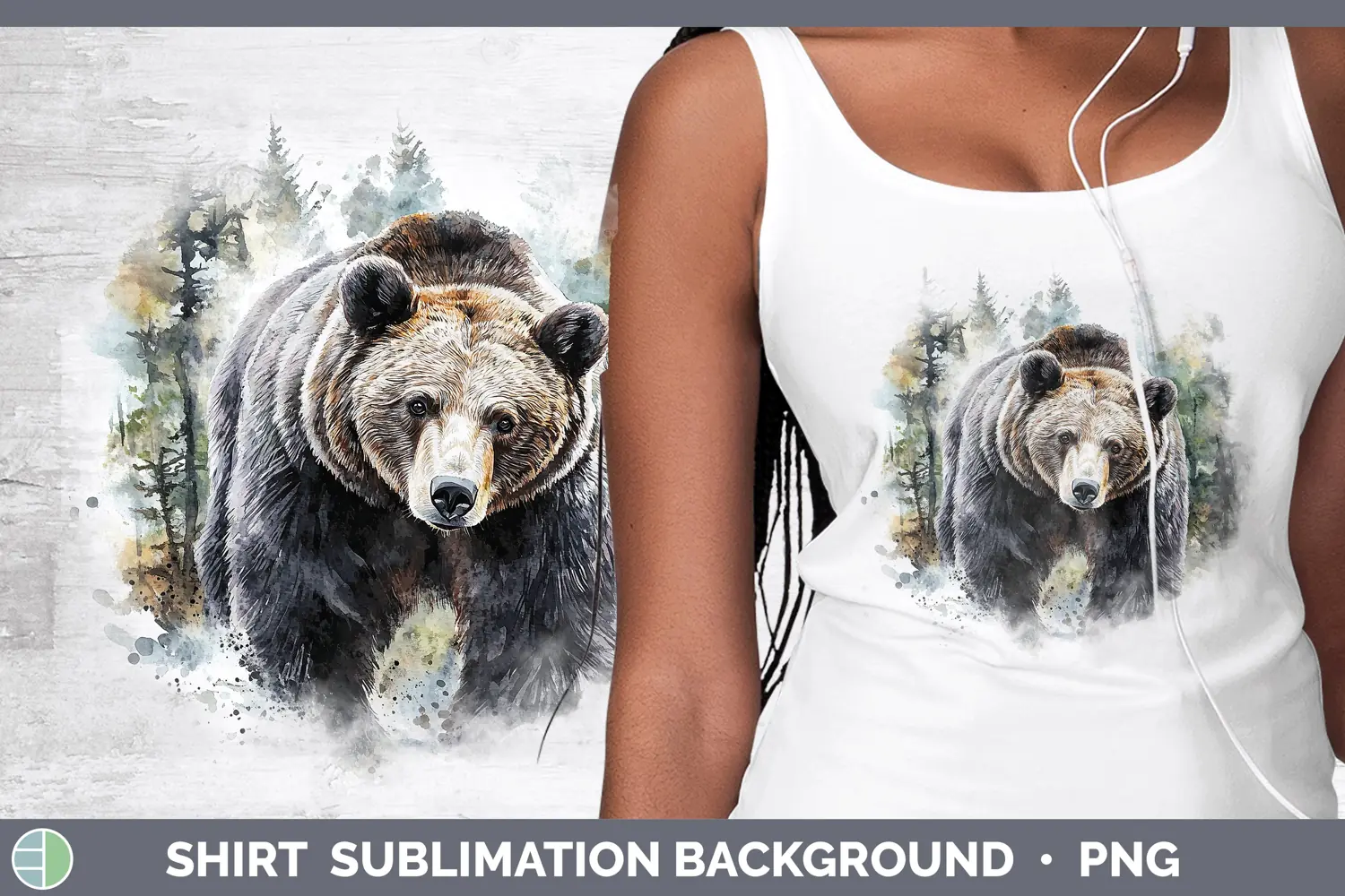 GorgeousWatercolor Shirt design.