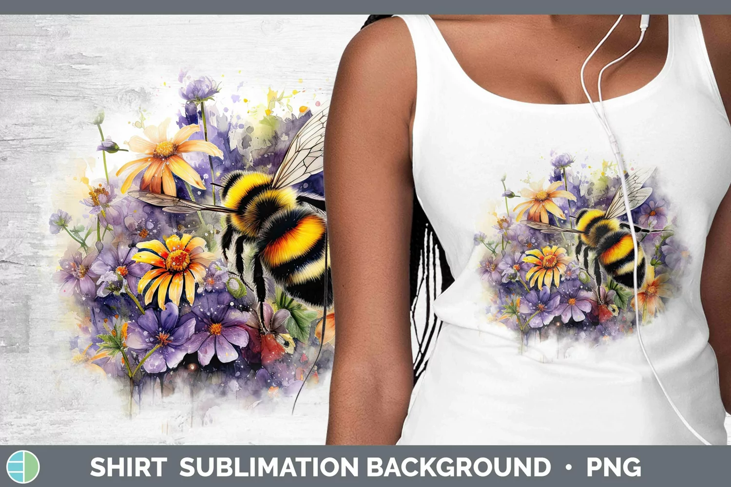 GorgeousWatercolor Shirt design.