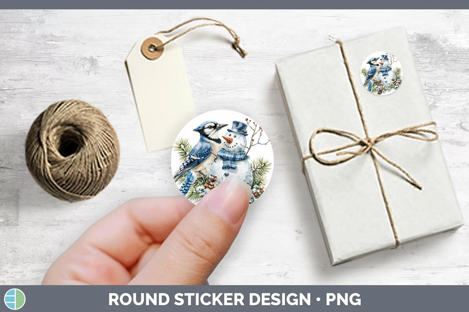 GorgeousWatercolor Stickers design.