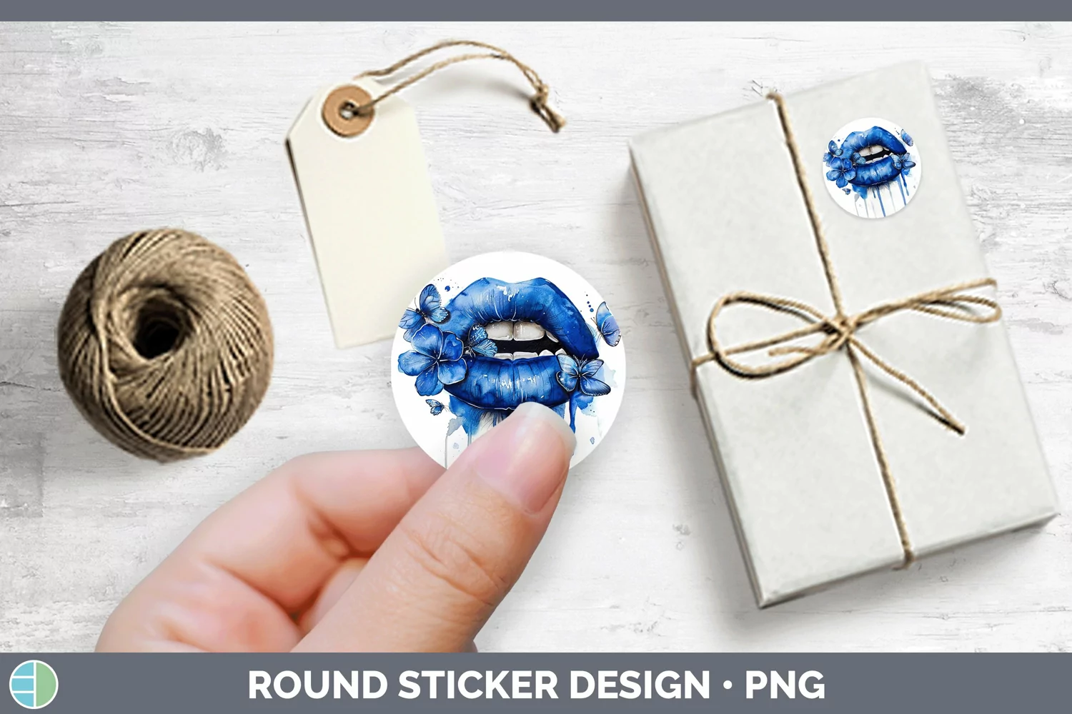 GorgeousWatercolor Stickers design.