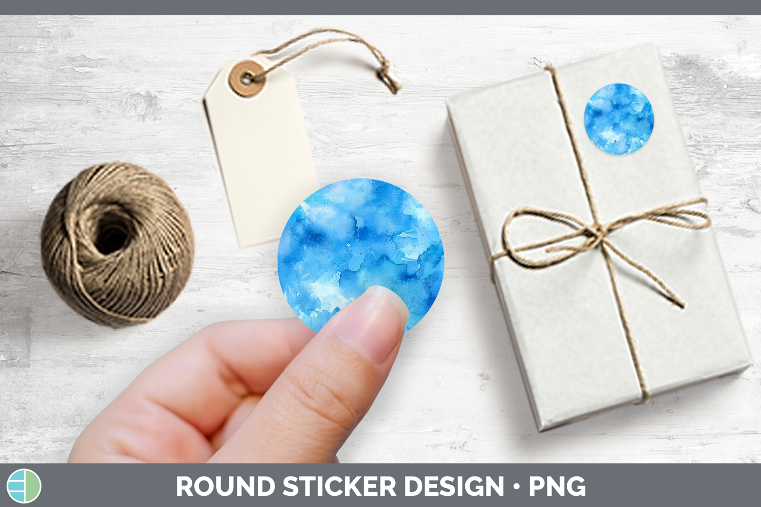 GorgeousWatercolor Stickers design.