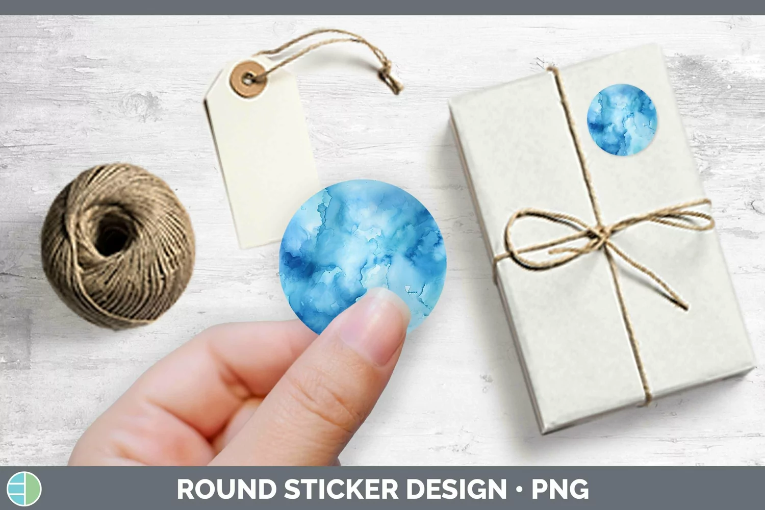 GorgeousWatercolor Stickers design.