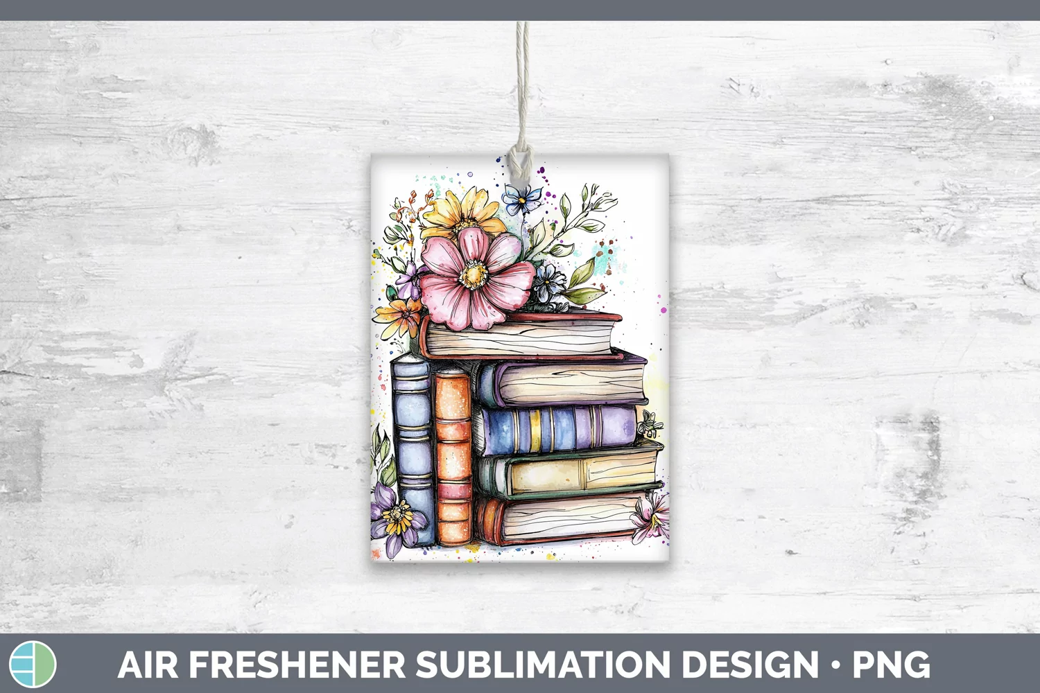GorgeousWatercolor Air Freshener design.