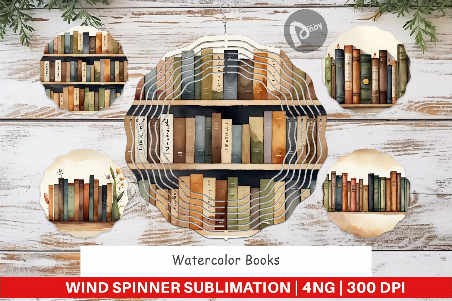Wind Spinner Watercolor Books product image 1