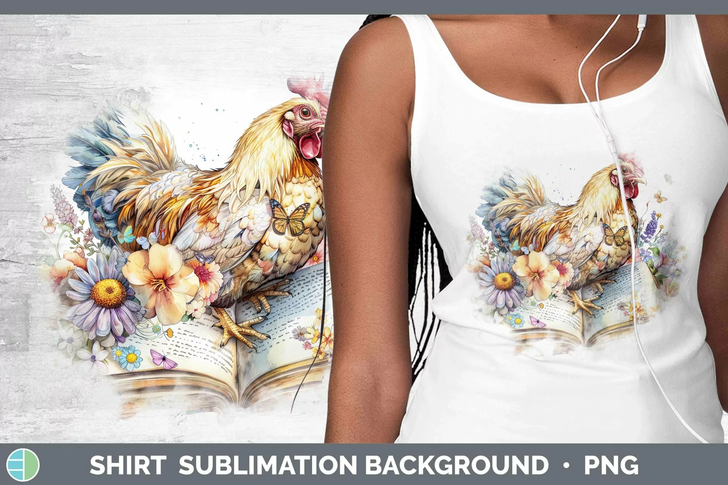 GorgeousWatercolor Books Shirt design.