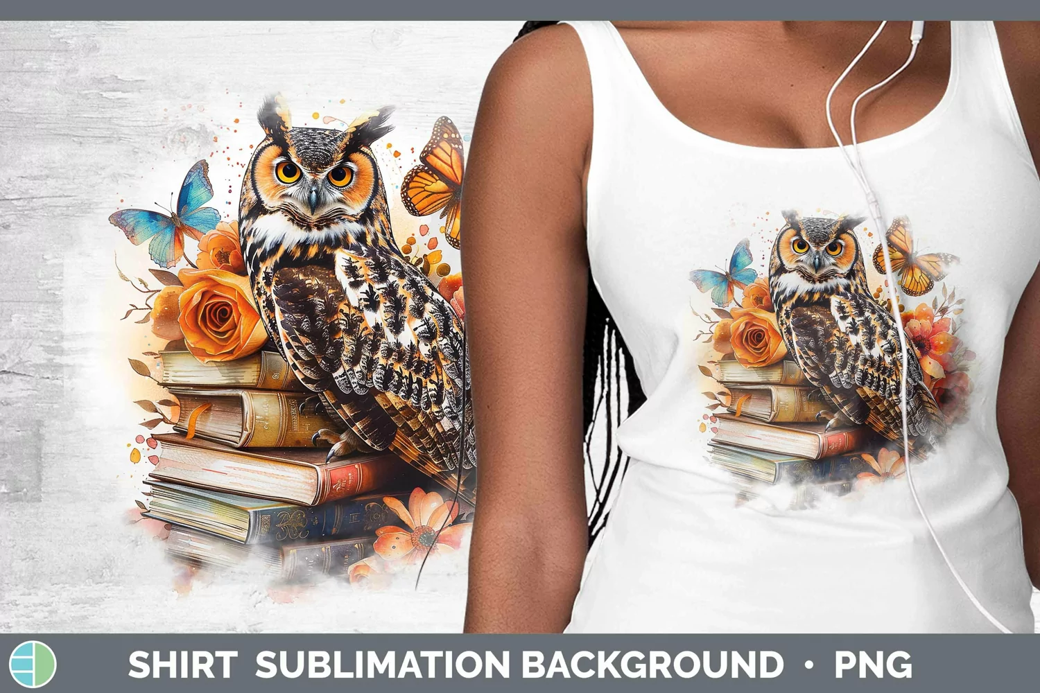 GorgeousWatercolor Books Shirt design.