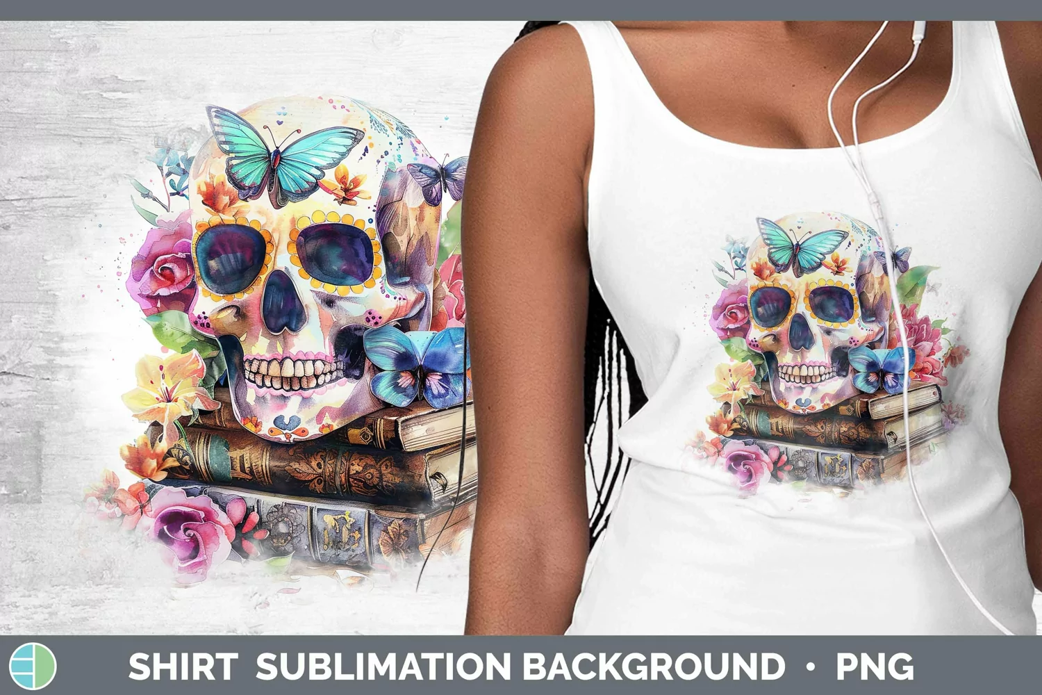GorgeousWatercolor Books Shirt design.