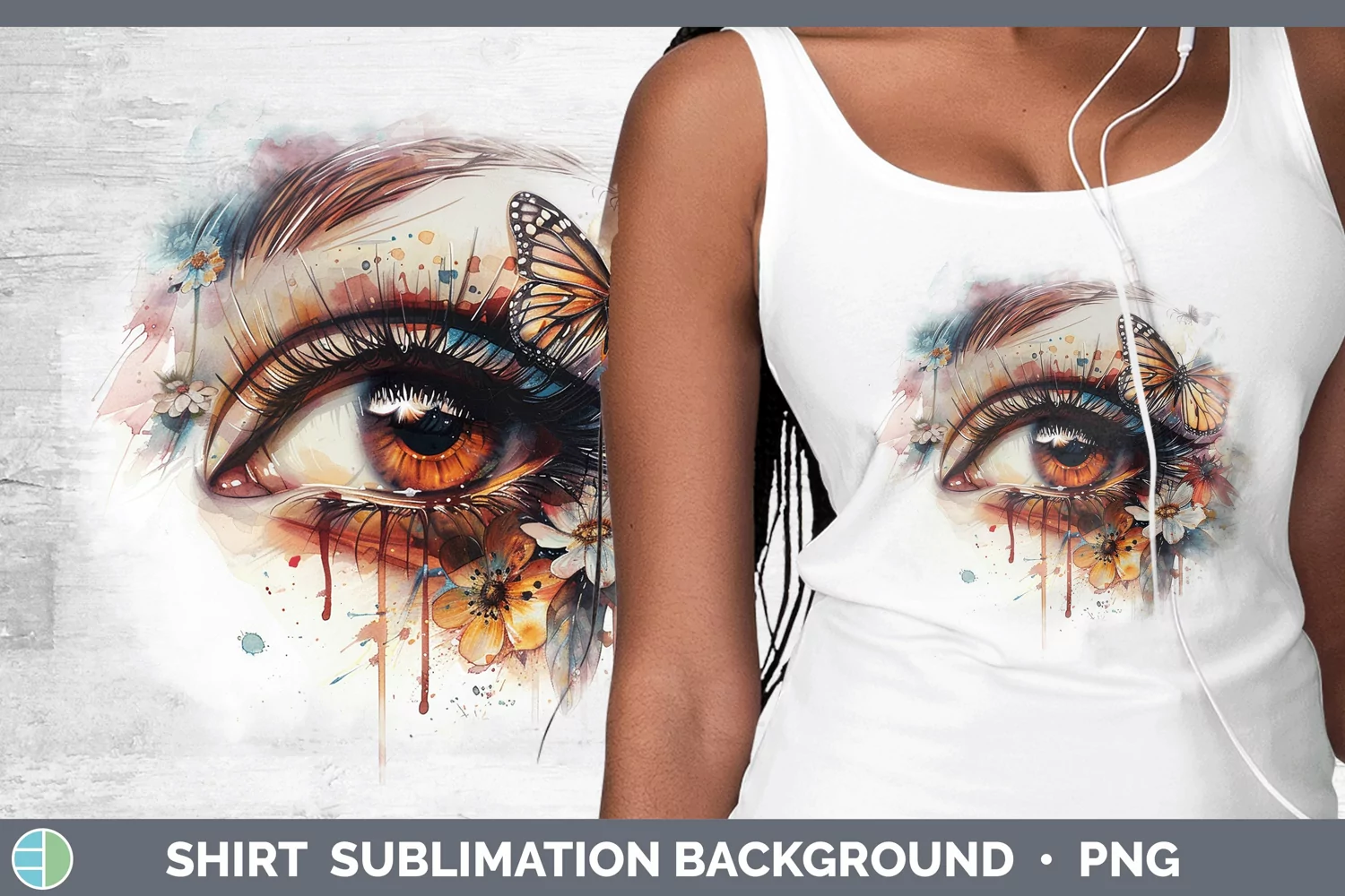 GorgeousWatercolor Shirt design.