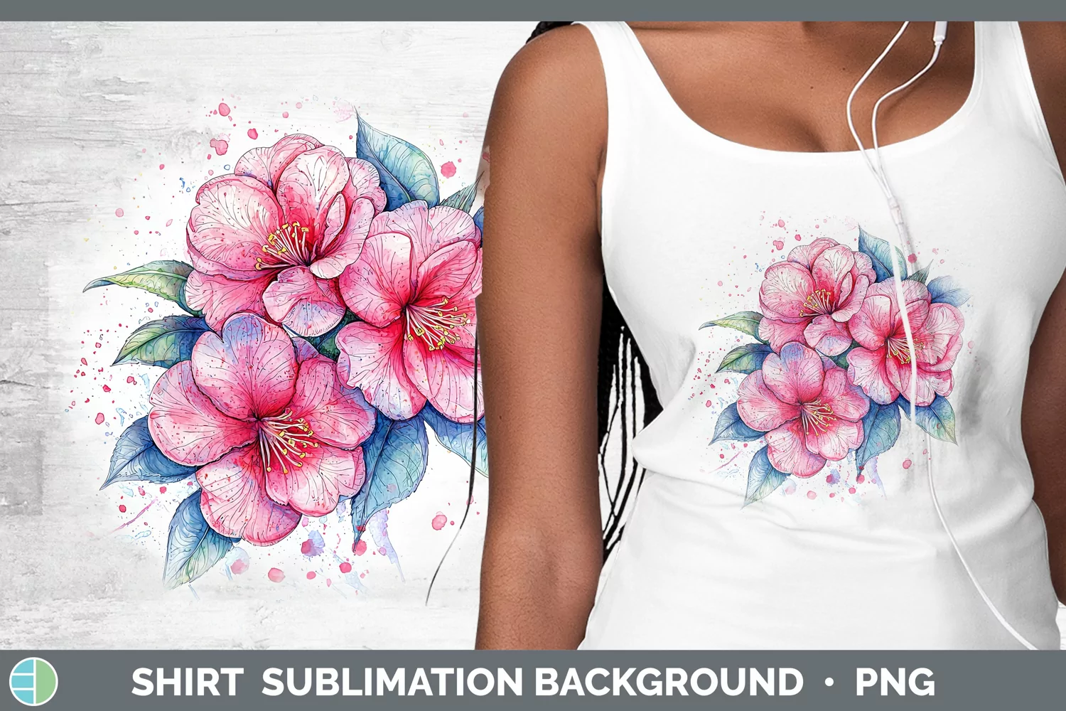 GorgeousWatercolor Shirt design.