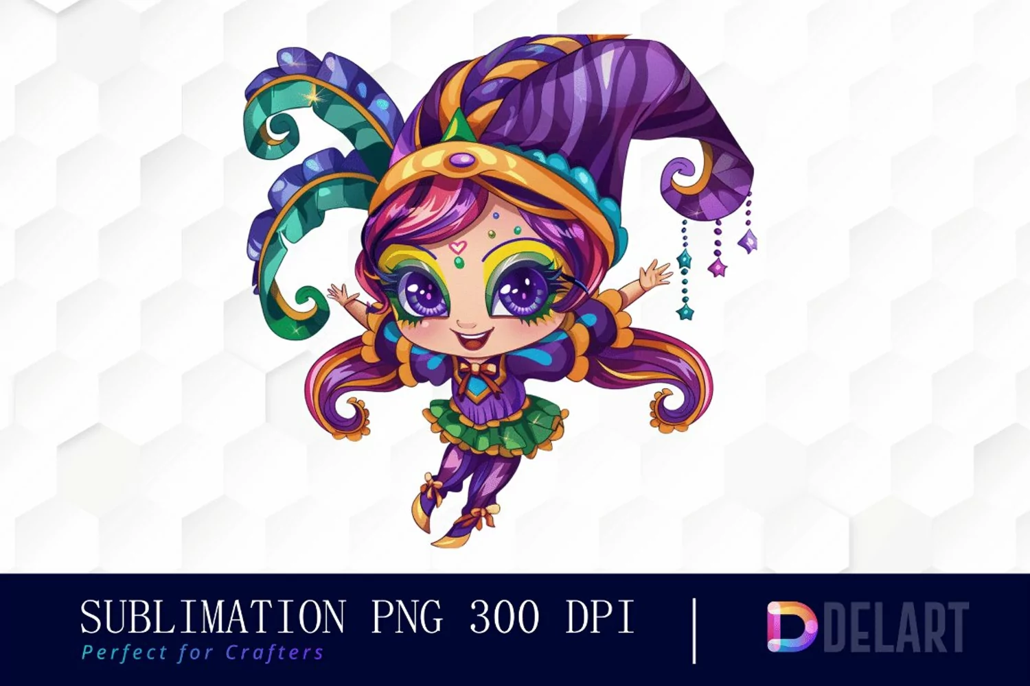 Carnival Chibi Graphics Clipart product image 1