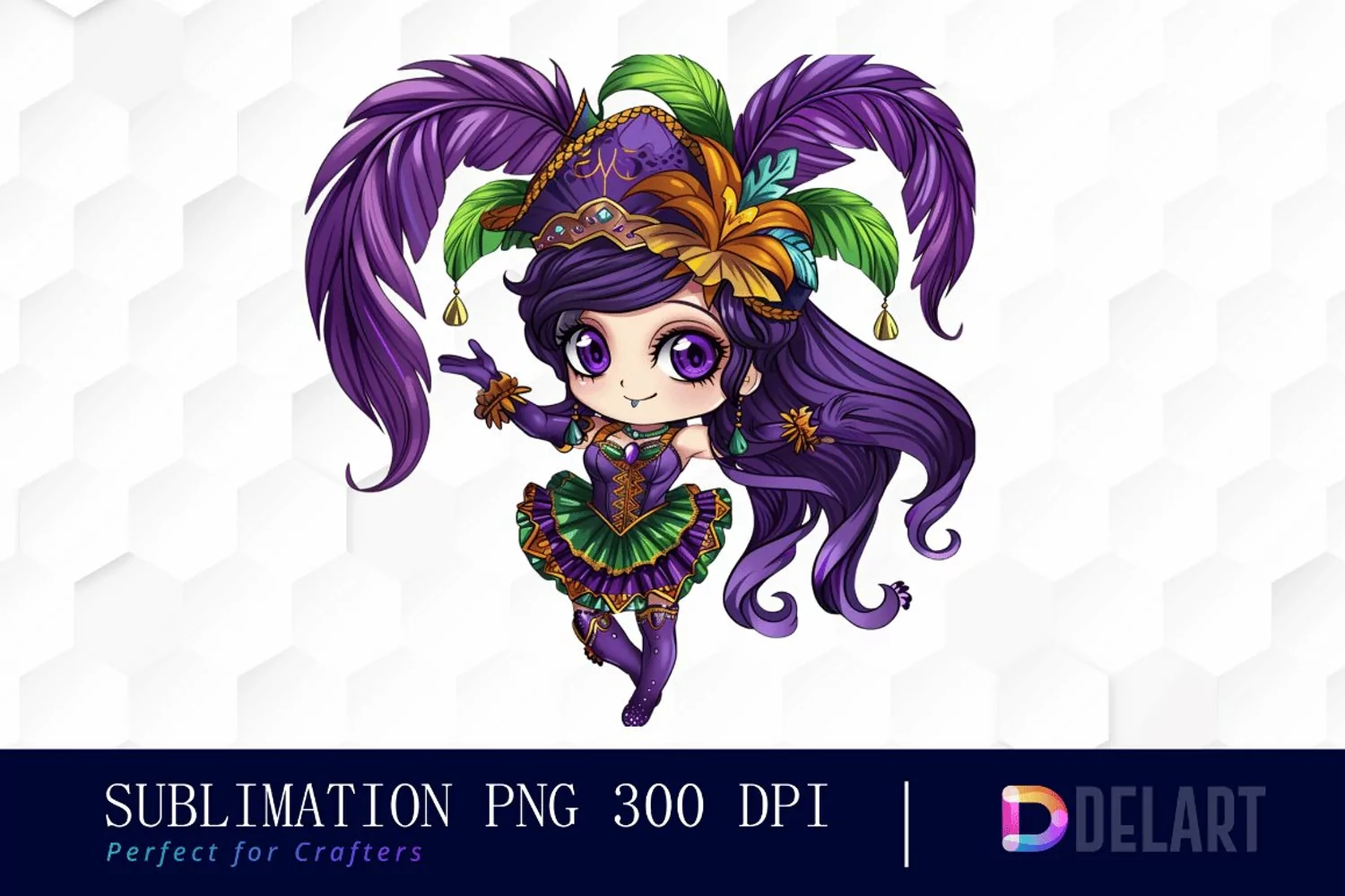 Carnival Chibi Graphics Clipart product image 1