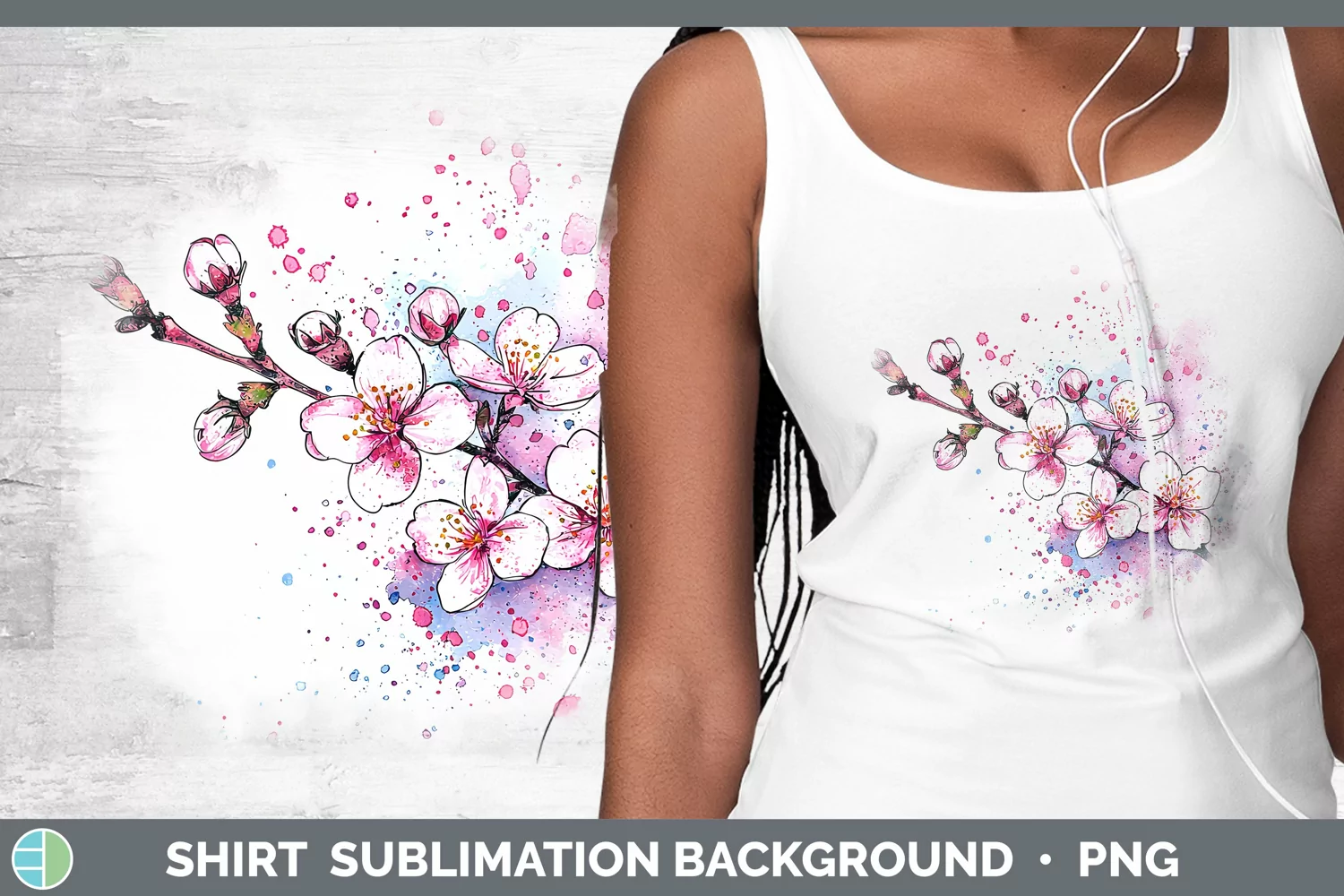 GorgeousWatercolor Shirt design.