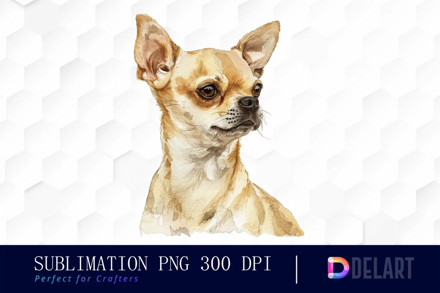 Chihuahua Illustration Clipart product image 1
