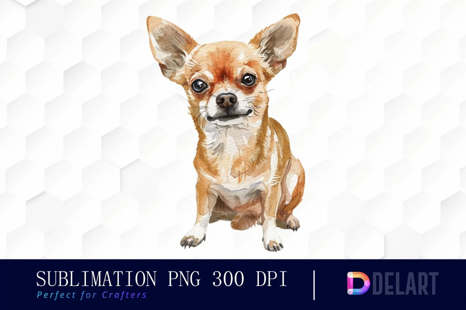 Chihuahua Illustration Clipart product image 1