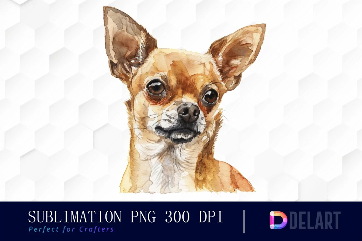 Chihuahua Illustration Clipart product image 1