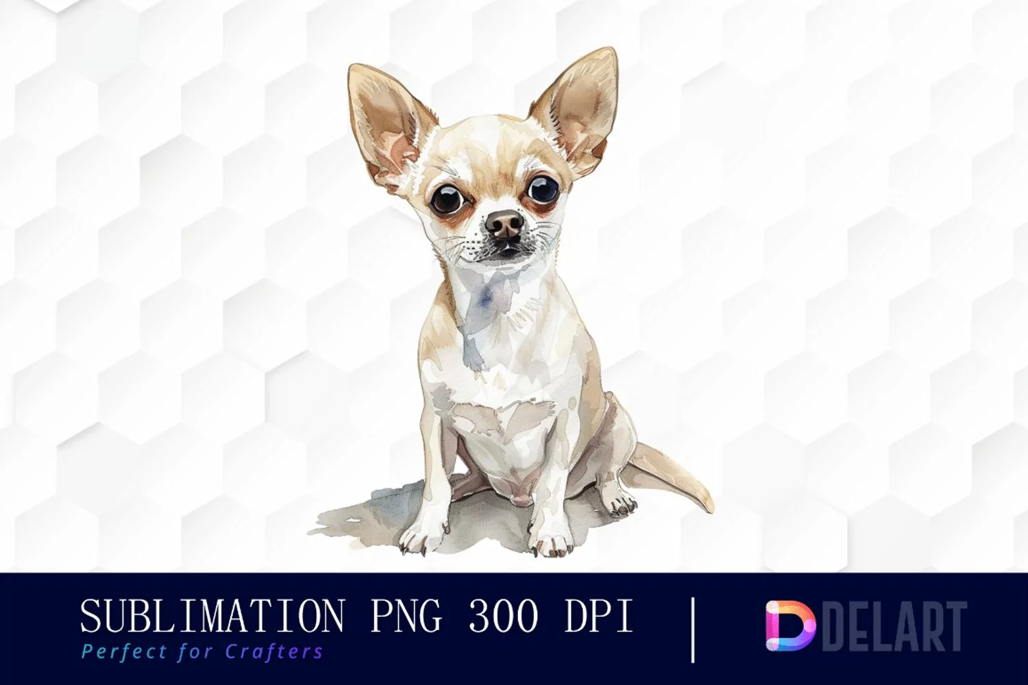 Chihuahua Illustration Clipart product image 1
