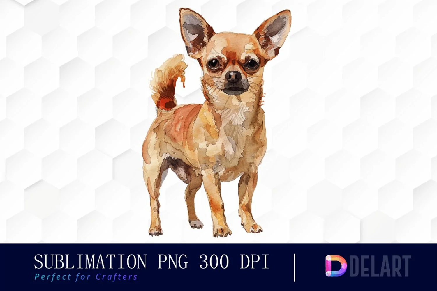 Chihuahua Illustration Clipart product image 1