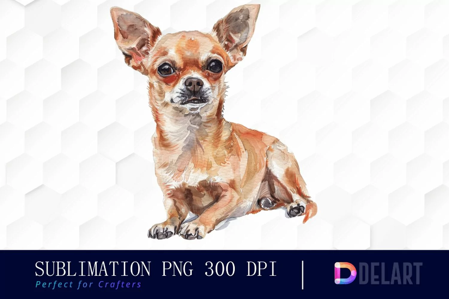 Chihuahua Illustration Clipart product image 1