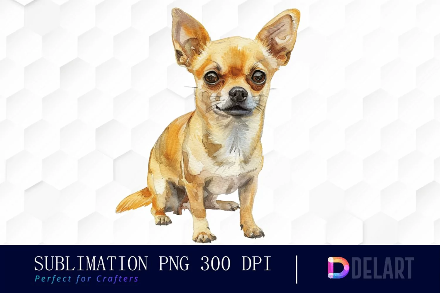 Chihuahua Illustration Clipart product image 1