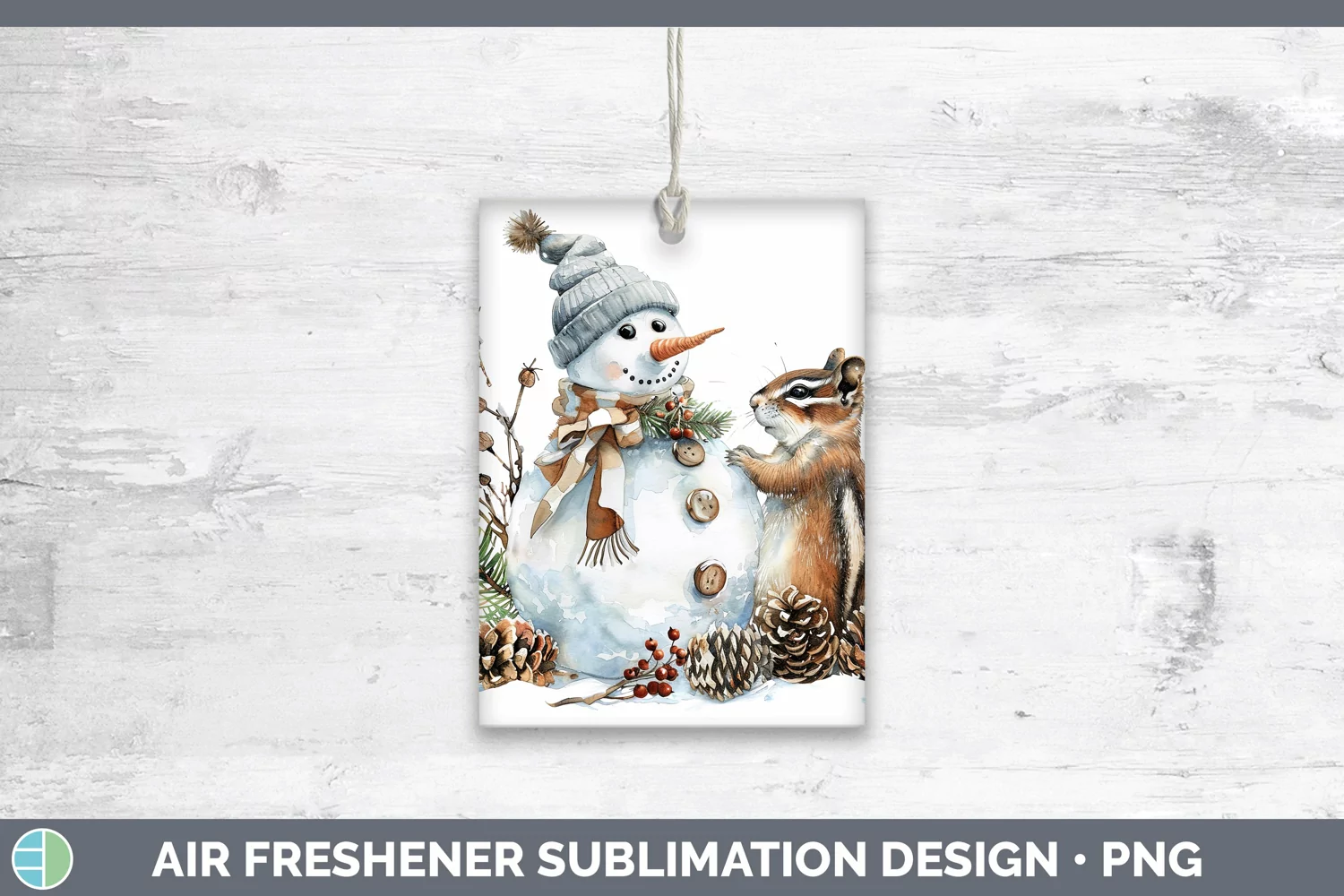 GorgeousWatercolor Air Freshener design.