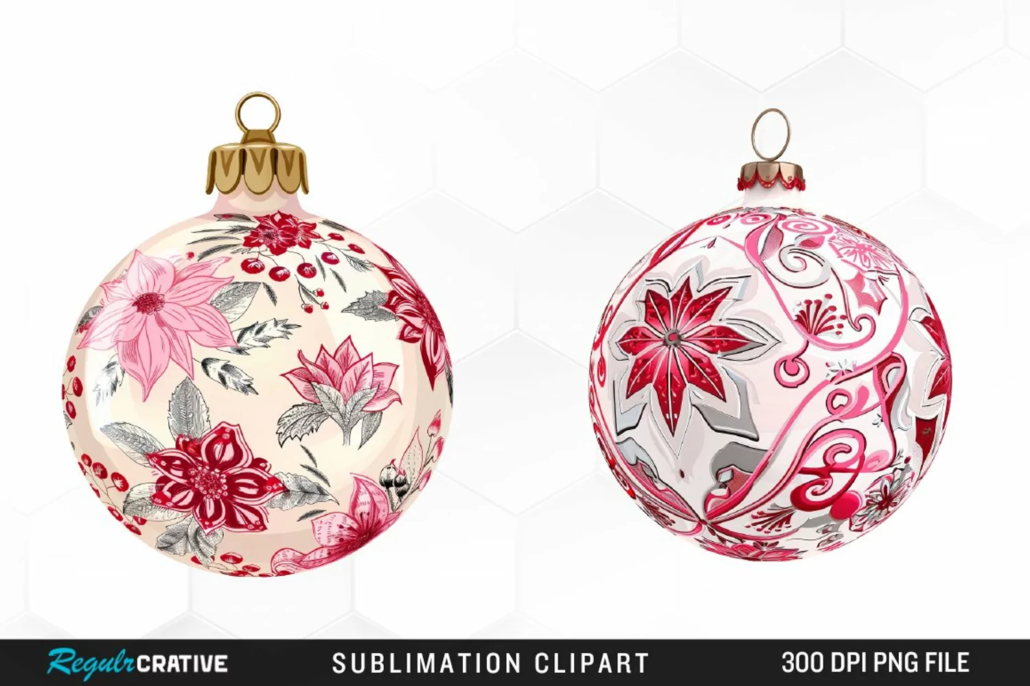 Christmas Bauble Artwork Clipart product image 1