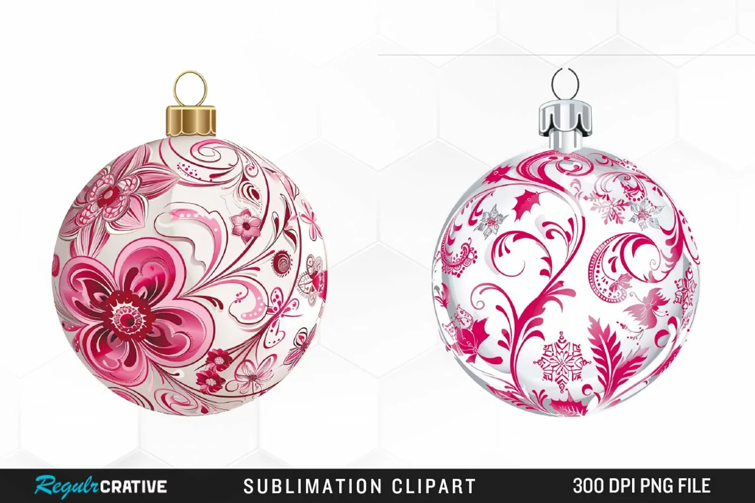 Christmas Bauble Artwork Clipart product image 1