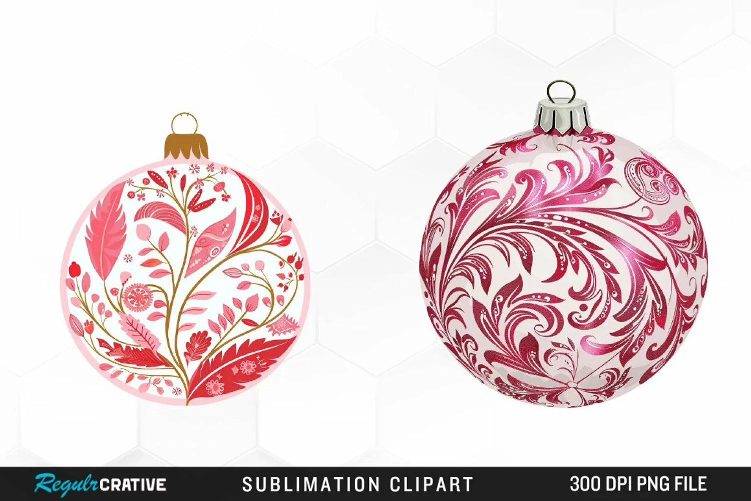 Christmas Bauble Artwork Clipart product image 1