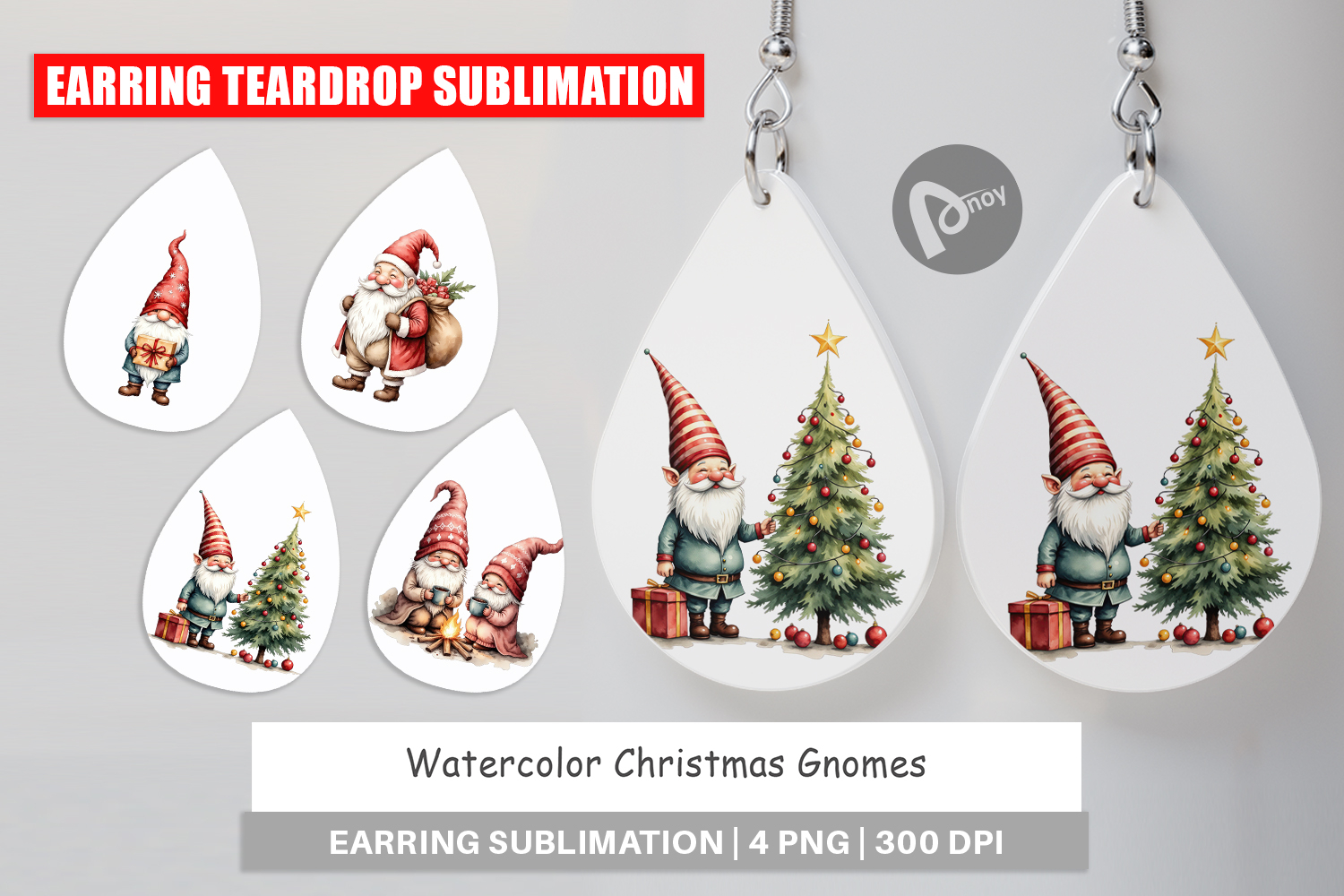 Earring Christmas Gnomes product image 1