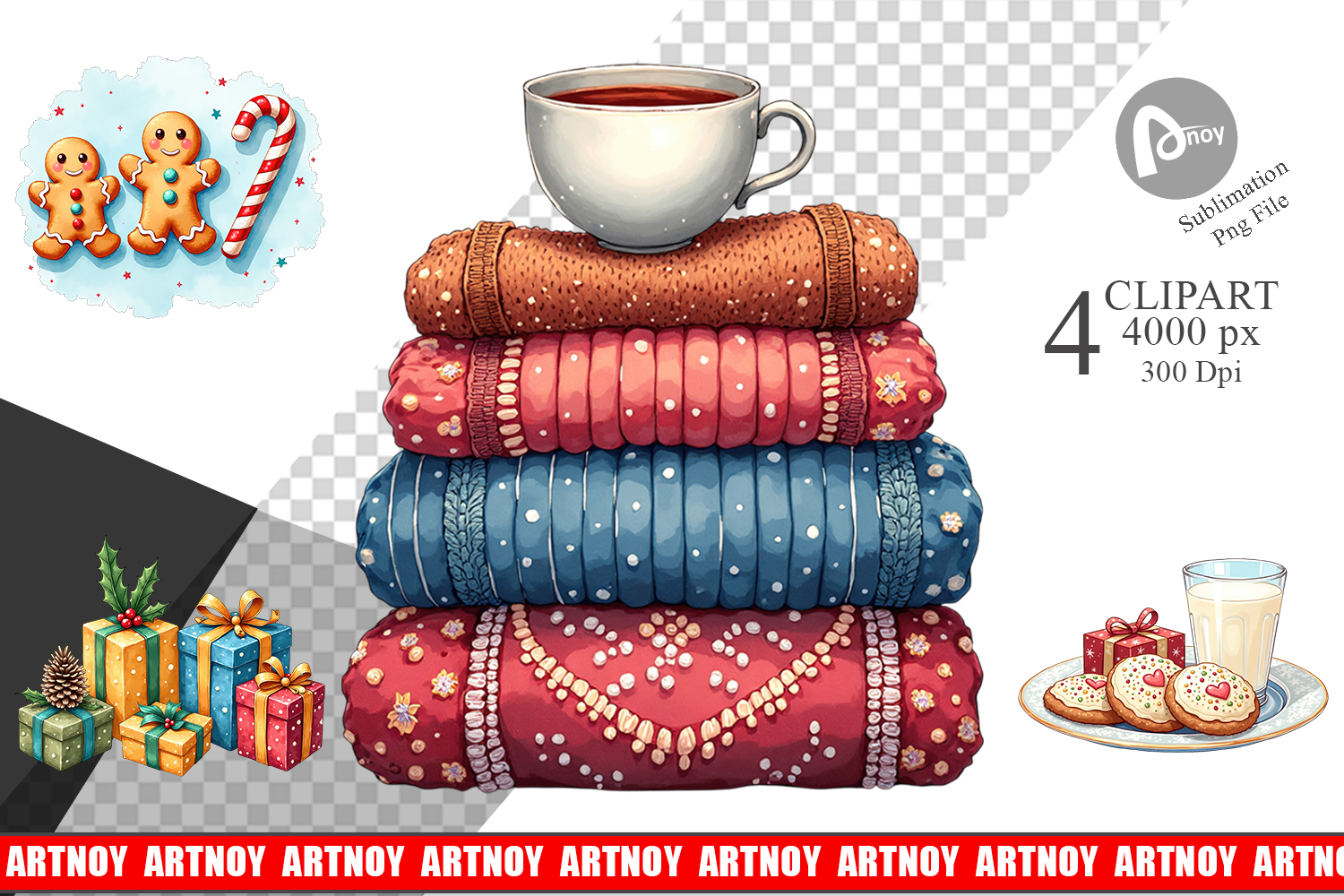 Christmas Joy Clipart product image 1