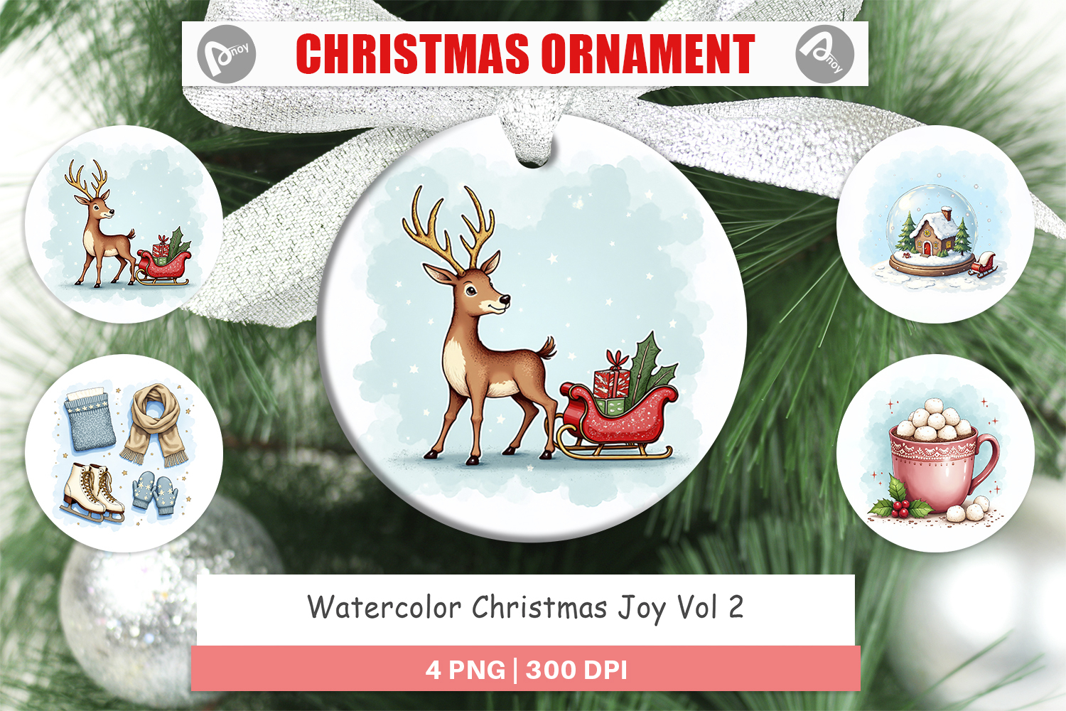 Christmas Joy Ornament product image 1