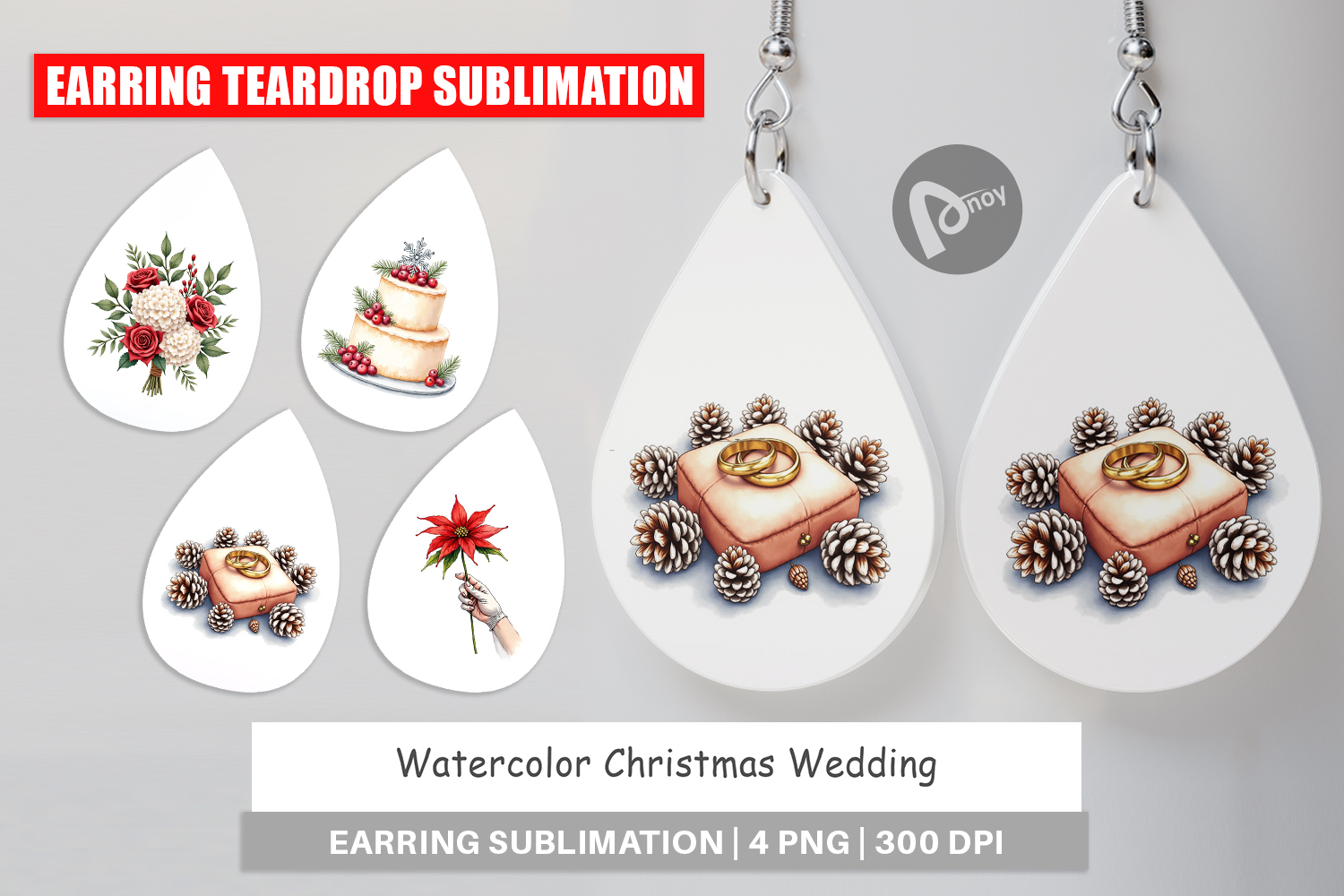 Christmas Wedding Earring product image 1