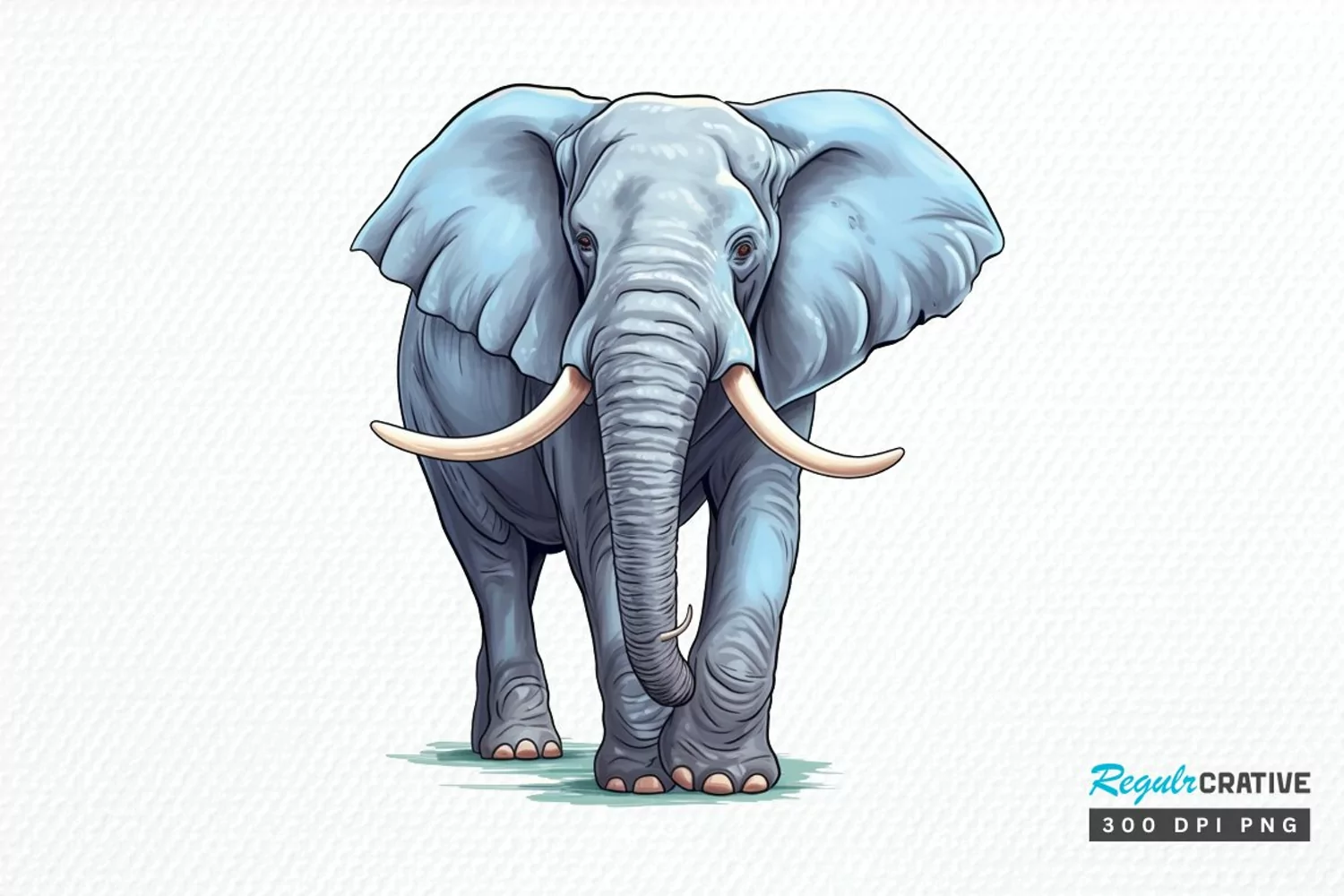 Elephant PNG Clipart product image 1