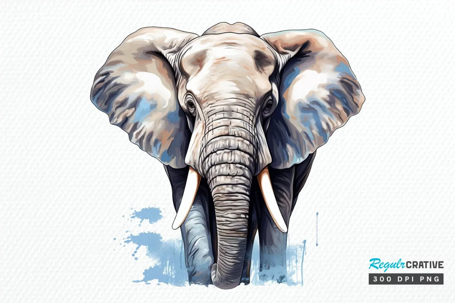 Elephant PNG Clipart product image 1